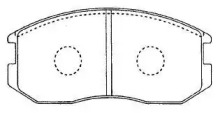 Тормозные колодки AISIN для MITSUBISHI LANCER V (CB_A, CD_A, CE_A) 1.3 (CB1A)